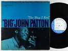 Big John Patton - The Way I Feel LP - Blue Note - BLP 4174 Mono RVG