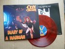 OZZY OSBOURNE (BLACK SABBATH) - DIARY OF A MADMAN - RED MARBLED VINYL LP REISSUE