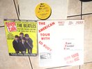PLAYED ONCE   1964 MONO Orig  THE BEATLES LP + MAG = COMPLETE  HISTORIC no psych
