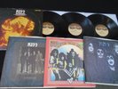 Kiss - The Originals - 1976 Vinyl 12'' Lp.x 3/ VG+/ Hard Shock Pop Rock
