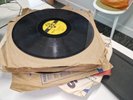 Various 78's including Buddy Holly, Connie Francis, Fats Domino, Everly Brothers