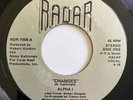 ALPHA I Changes RADAR RECORDS 45 RARE MODERN SOUL DISCO BOOGIE VG++