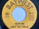 LEROY ACE MILLER Hook Me / Sneak Previews BAYWEST 45 RARE BOOGIE MODERN SOUL