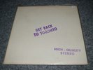 THE BEATLES  GET BACK TO TORONTO  IMPORT LP  ORIGINAL  NOT TMOQ NM