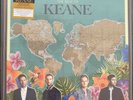 KEANE - THE BEST OF KEANE:LTD 2LP Blue & Orange Vinyl Litho Poster Sealed