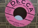 Rex Allen - Knock Knock Rattle (DECCA 9-30651, 1958) US ROCKABILLY 45