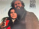 RARE KRIS KRISTOFFERSON HAND SIGNED AUTOGRAPHED PROMO COPY OF KRIS & RITA LP