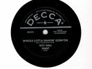 1955 ROCK 'N ROLL : ROY HALL ON DECCA 29697 - WHOLE LOTTA SHAKIN' GOIN' ON