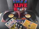 Kiss Alive II Double LP 1977 Poster, Tattoos, Kiss Army NBLP 7076-2-11.98 VG+