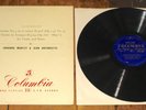 JOHANNA MARTZY JEAN ANTONIETTI SCHUBERT BLUE GOLD B/G COLUMBIA MONO 33CX 1359 LP