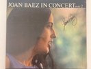 JOAN BAEZ in concert SIGNED autographed autograph LP