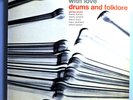 GEORGE GRUNTZ w/NATHAN DAVIS DRUMS & FOLKLORE RARE ORIG '67 GERMAN-ONLY SABA LP