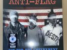 ANTI-FLAG DIE FOR THE GOVERNMENT RED WHITE & BLUE SPLATTER VINYL LTD SEALED MINT