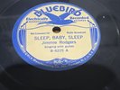 Jimmie Rodgers Bluebird Sleep Baby Sleep/Never No No Blues B-6225