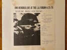 JIMI HENDRIX 'Scuse Me...While I KIss The Sky 1970's US ORG 2xLP LA Forum 1970