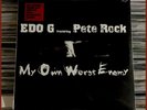 Edo G & Pete Rock-My Own Worst Enemy 2LPs On Vinyl Hip Hop Vocal + Instrumental