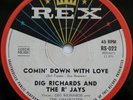 1960 DIG RICHARDS & THE R'JAYS*COMIN'DOWN WITH LOVE+AIN'T SHE SWEET*OZ 7