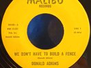 Rare Texas loner outsider country Donald Adkins Back To Baltimore Wish You  M-