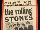 ROLLING STONES Come On Denmark Unique Mispressed PS 45 7