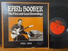 Earl Hooker ‎– His First And Last Recordings 1972 Arhoolie Vinyl LP Eddie Taylor