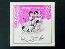 The Beatles, A Happy Chrimble * AS NEW  * RARE 1966 ITALY FAN CLUB XMAS PROMO *