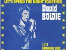 David Bowie Let's Spend the Night Together Picture Sleeve Single Sweden 45rpm 73