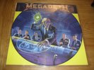 MEGADETH -RUST IN PEACE- AWESOME  LTD EDITION PICURE VINYL LP 1990 NM