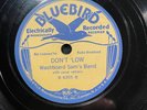 BLUES 78 RPM WASHBOARD SAM (BUFF) BLUEBIRD E++