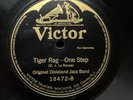 JASS: ORIGINAL DIXIELAND JAZZ BAND ’TIGER RAG/ SKELETON JANGLE’ VICTOR 78 EE+