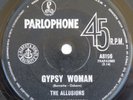 THE ALLUSIONS *GYPSY WOMAN + FEVER* 1966 OZ PARLOPHONE GARAGE 7