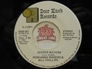 Rare  Roseanna Rogers & Bill Phillips - Deeper Waters / One By, 45 RPM EX (15D)
