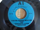 THE THIRTEENTH FLOOR ELEVATORS 7'' US misprint 45 YOU'RE GONNA MISS ME vinyl G+