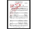 FRAMED Jimmy Buffett Signed Replica 12
