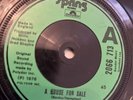 Millie Jackson -A House For Sale UK Spring Records 45 7” Single Modern Soul ‘76