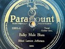 BLIND LEMON JEFFERSON PARAMOUNT  Balky Mule Blues/  Mean Jumper Blues