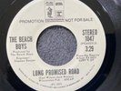 Beach Boys - Long Promised Road RARE 1971 PROMO 45 rpm (Mono/Stereo) Excellent