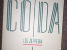 LED ZEPPELIN CODA VINYL LP RECORD 90051-1 SWAN SONG RECORDS ORIGINAL FROM 1982
