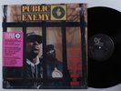 PUBLIC ENEMY It Takes A Nation Of Millions To Hold Us Back DEF JAM LP VG+ d