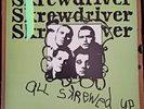 All Skrewed Up rare vinyl Oi LP Screwdriver Chiswick back street kids punk skin