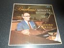 'BRAHMS SONATA IN F MINOR' CLIFFORD CURZON (SXL 6041-WIDE BAND) LP