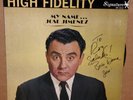 My Name Jose Jimenez BILL DANA (1924-2017) autographed signed vinyl LP record