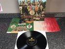LP THE BEATLES SGT PEPPERS LONELY HEARTS CLUB BAND UK 1ST PRESS MONO PMC 7027 EX