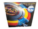 ELO out of the blue 1977 UK JET SPECIAL EDITION BLUE VINYL w/HYPE STICKER*POSTER