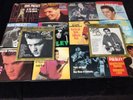 ELVIS PRESLEY 45 BOX LOT(2) GOLDEN SINGLES VOLUMES 1&2 GOLD VINYL 12 RECORDS/PSs