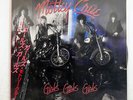 MOTLEY CRUE GIRLS  GIRLS  GIRLS  ELEKTRA P13467 JAPAN PROMO OBI VINYL LP