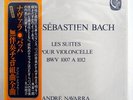 NAVARRA BACH LES SUITES POUR VIOLONCELLE VICTOR VIC2186 JAPAN OBI VINYL 3LP
