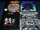 THIN LIZZY GARY MOORE 4LP (EX) RECORD LOT: JAILBREAK BAD REPUTATION BLACK ROSE