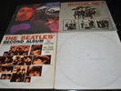 BEATLES WINGS: 4LP VG+ RECORD LOT: WHITE ALBUM '65 SECOND ALBUM (MONO) RED ROSE