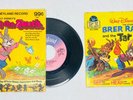 Disneys SONG OF THE SOUTH 45 Record + Brer Rabbit And Tar Baby Book Disneyland
