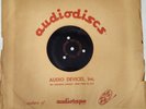 Audiodisc Recording Blank Record, Vinyl, 12